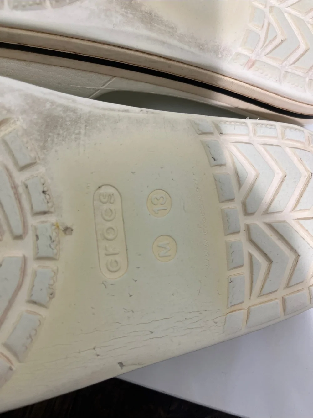 Crocs Crocband II White Classic Slide Sandals